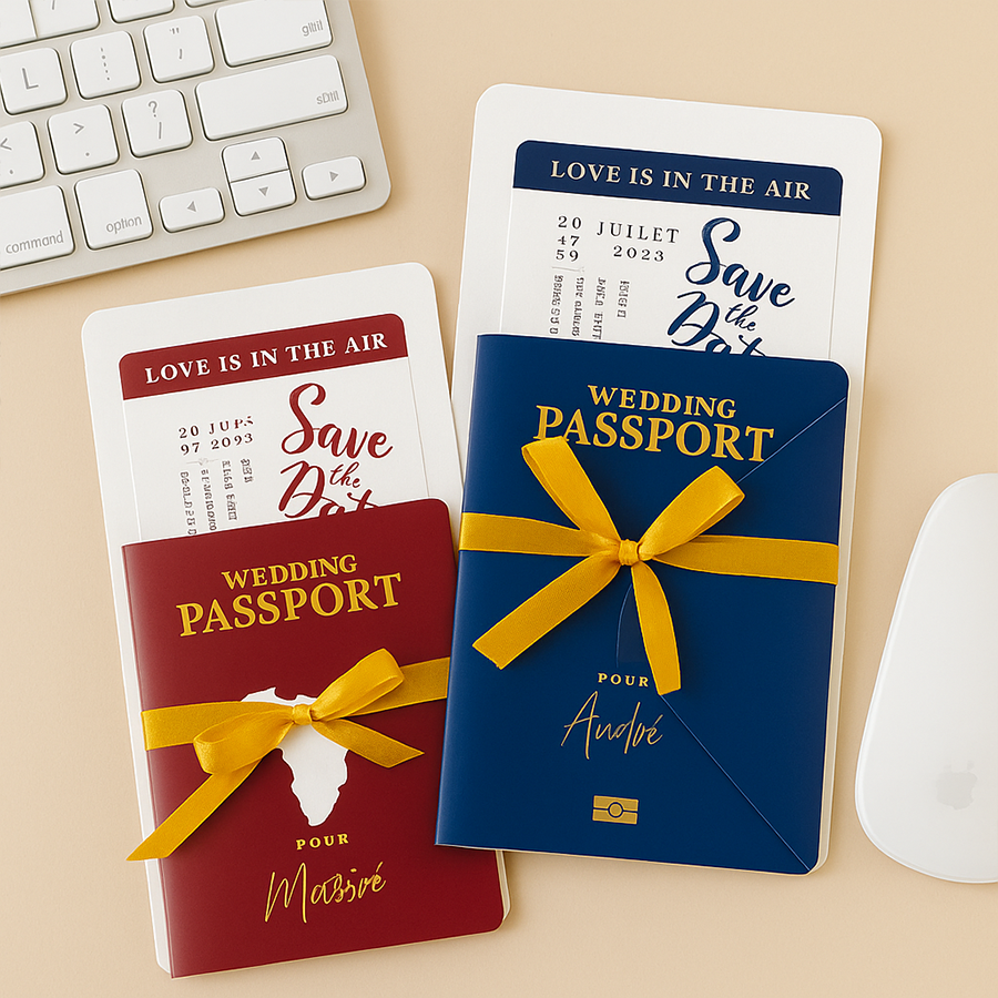 Carte d’invitation typographique